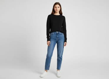 kurtki zimowe damskie wyprzedaż sinsay: Sinsay, Sweter damski, rozmiar M — 6