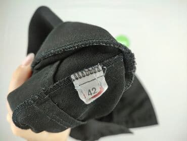 spodnie duże rozmiary damskie: Spodnie materiałowe damskie, rozmiar XL — 4