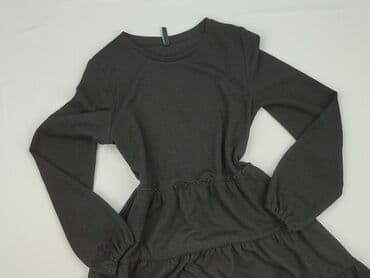 czarna sukienka z rozszerzanymi rękawami: House, Women`s dress, size S — 2