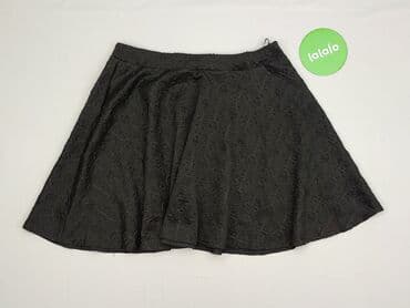 rozkloszowane skórzane spódnice: Spódnica damska, rozmiar S — 2