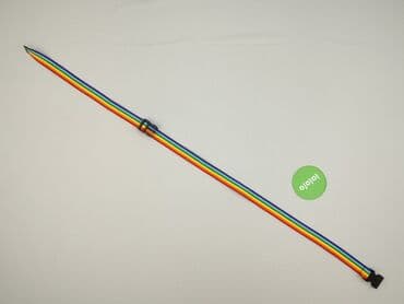 top z szalikiem stradivarius: Tęczowa smycz z klamrą zatrzaskową - Kolor: wielobarwny, pasy w — 2