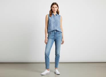 koszulka bez pleców: H&M, Koszula damska, rozmiar XS — 1