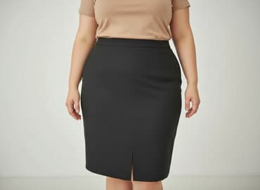 spódnice ołówkowe midi allegro: Spódnica damska, rozmiar 5XL — 1