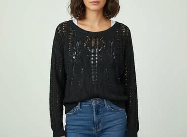 koronkowe body hm: H&M, Sweter damski, rozmiar M — 7