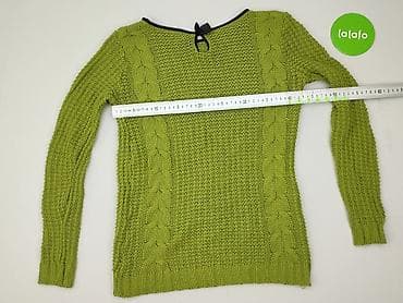 czerwony sweter h m: Sweter damski, rozmiar S — 6