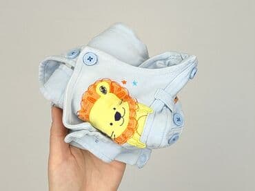 spodnie z obniżonym krokiem: Ogrodniczki, M&Co, 1-3 m, stan - Dobry — 5