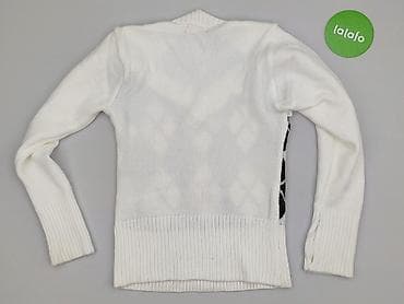 bialy golf: Sweter damski, rozmiar L — 3