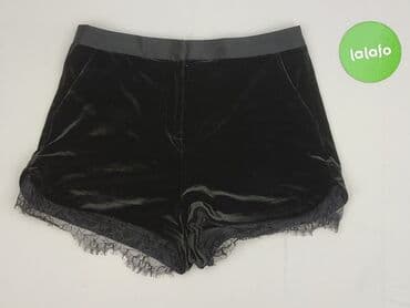 welurowy dres krótkie spodenki: Topshop, Szorty damskie, rozmiar M — 2