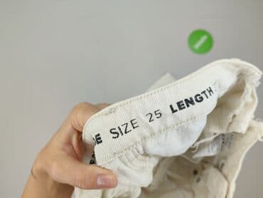 biale szerokie jeansy: Bik Bok, Jeansy damskie, rozmiar 2XS — 4