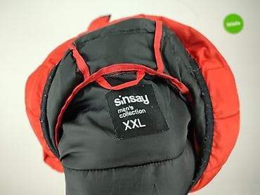 age bluza: Męska pikowana kurtka Sinsay, rozmiar XXL - Kolor: intensywna — 4