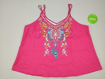 bluzki plus size shein: Shein Curve, Top damski, rozmiar 4XL — 2