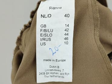 lasocki polbuty na koturnie: Spodnie materiałowe damskie, rozmiar L — 5