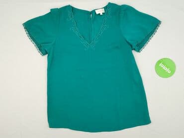 szmaragdowa bluzki damskie: Grace & Mila, Bluzka damska, rozmiar L — 2