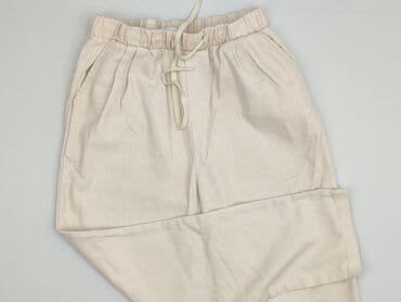 cream spodnie: House, Spodnie materiałowe damskie, rozmiar S — 1