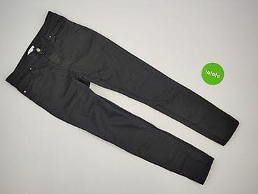 pull on trousers h: H&M, Spodnie materiałowe damskie, rozmiar S — 2