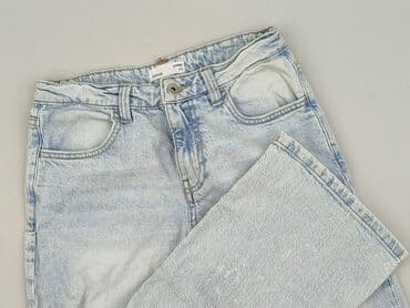 sinsay dżinsy z dziurami: Jeansy damskie, rozmiar S — 1