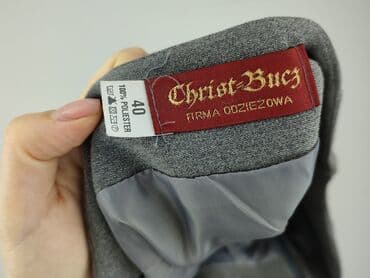 srebrne spódniczka: Spódnica damska, rozmiar M — 4