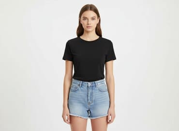 sinsay t shirty damskie: Sinsay, T-shirt damski, rozmiar 2XS — 6