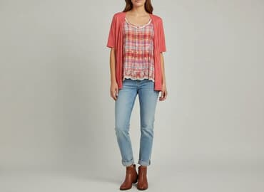 sweter patchwork: Marks & Spencer, Women`s knitwear, size S — 6