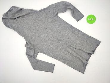 szara bluza cropp: Bluza z kapturem damska, rozmiar S — 3