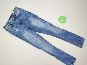 legginsy woskowane wysoki stan: Cropp, Jeansy damskie, rozmiar M — 2