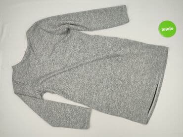 sweter piórkowy na drutach: Tunika damska, rozmiar S — 3