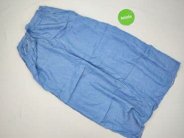 spódniczka alex biało niebieska: Spódnica damska, rozmiar M — 3