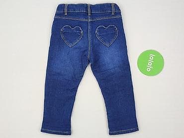 cn 16574a: Spodnie jeansowe, Baby club, 12-18 miesięcy, stan - Idealny — 3