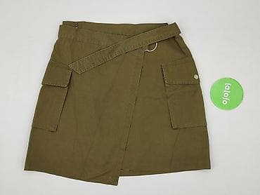 stradivarius cargo czarne: Spódnica damska, rozmiar M — 2