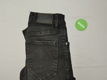 czarne spodnie jeansy: Jeansy damskie, rozmiar 2XS — 6