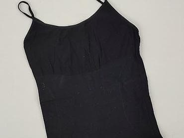 czarne bluzki basic: Top damski, rozmiar L — 1