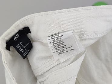 trampki biale h: H&M, Szorty damskie, rozmiar S — 6