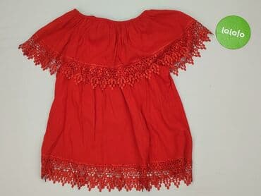 sukienki w czerwoną kratę: Red Queen, Bluzka damska, rozmiar S — 2