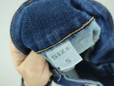 dżinsy skinny high ankle: Jeansy damskie, rozmiar S — 4