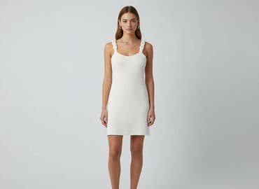 smyk białe sukienki: Sukienka damska, rozmiar S — 6