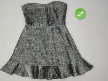 top srebrny zara: Topshop, Sukienka damska, M — 2