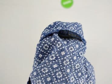 niebieska sukienka w kwiaty h m: H&M, Sukienka damska, rozmiar S — 5