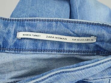 Spodnie: Zara, Jeansy damskie, M — 4