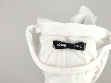 biale legginsy sinsay: Sinsay, Bluzka damska, rozmiar L — 4