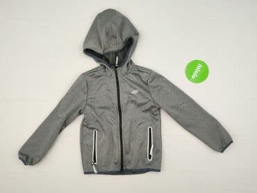pomaranczowa bluza reserved: Sweatshirt, 4F Kids, 8 years, 122-128 cm, condition - Very good — 2