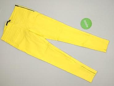 klapki deezee na platformie: Zara, Spodnie materiałowe damskie, rozmiar M — 2