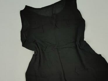 czarne t shirty damskie w serek: T-shirt damski, rozmiar S — 1