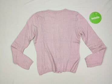 różowy sweter z gruszką: Sisley, Kardigan damski, S — 3