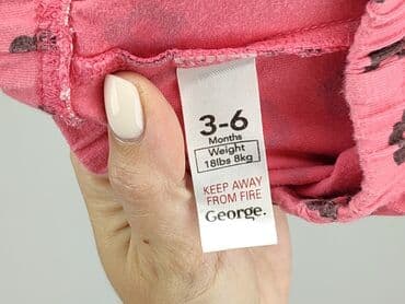 spodnie od pizamy w hello kitty: Sweatpants, George, 3-6 months, condition - Very good — 4