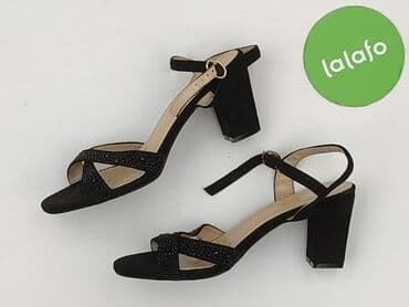 kapcie na ostrogę piętową: Pinko, Sandały damskie, rozmiar 38 — 4