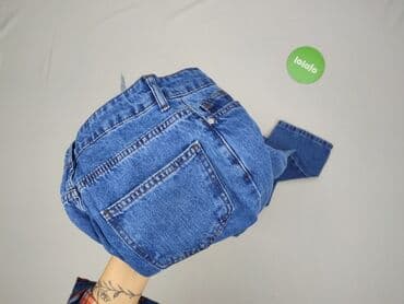 dżinsy z dziurami z wysokim stanem: Jeansy damskie, rozmiar S — 6