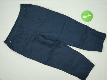 marc lauge spodnie: Material trousers for women, size M — 3