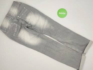 srebrne buty deichmann: Jeansy damskie, rozmiar M — 3