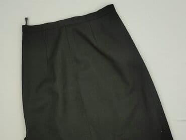 czarne prosta spódnice midi: Spódnica damska, rozmiar S — 1