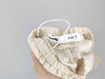 lidl koszule lniane: Spodnie materiałowe damskie, S — 4